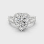2.50 Carat Heart Cut Lab-Grown Diamond Engagement Ring