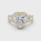 2.50 Carat Heart Cut Lab-Grown Diamond Engagement Ring