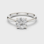 1.40 Carat Round Cut Lab-Grown Diamond Solitaire Ring in 14K / 18K Gold , VVS1 Clarity – SGL Certified