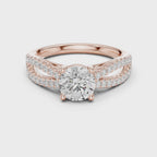 1.30 Carat Round Cut Lab-Grown Diamond Solitaire Ring in 14K / 18K Gold , VVS1 Clarity – SGL Certified