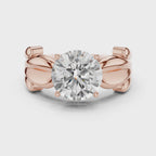 2.50 Carat Round Cut Lab-Grown Diamond Solitaire Ring in 14K / 18K Gold , VVS1 Clarity – SGL Certified