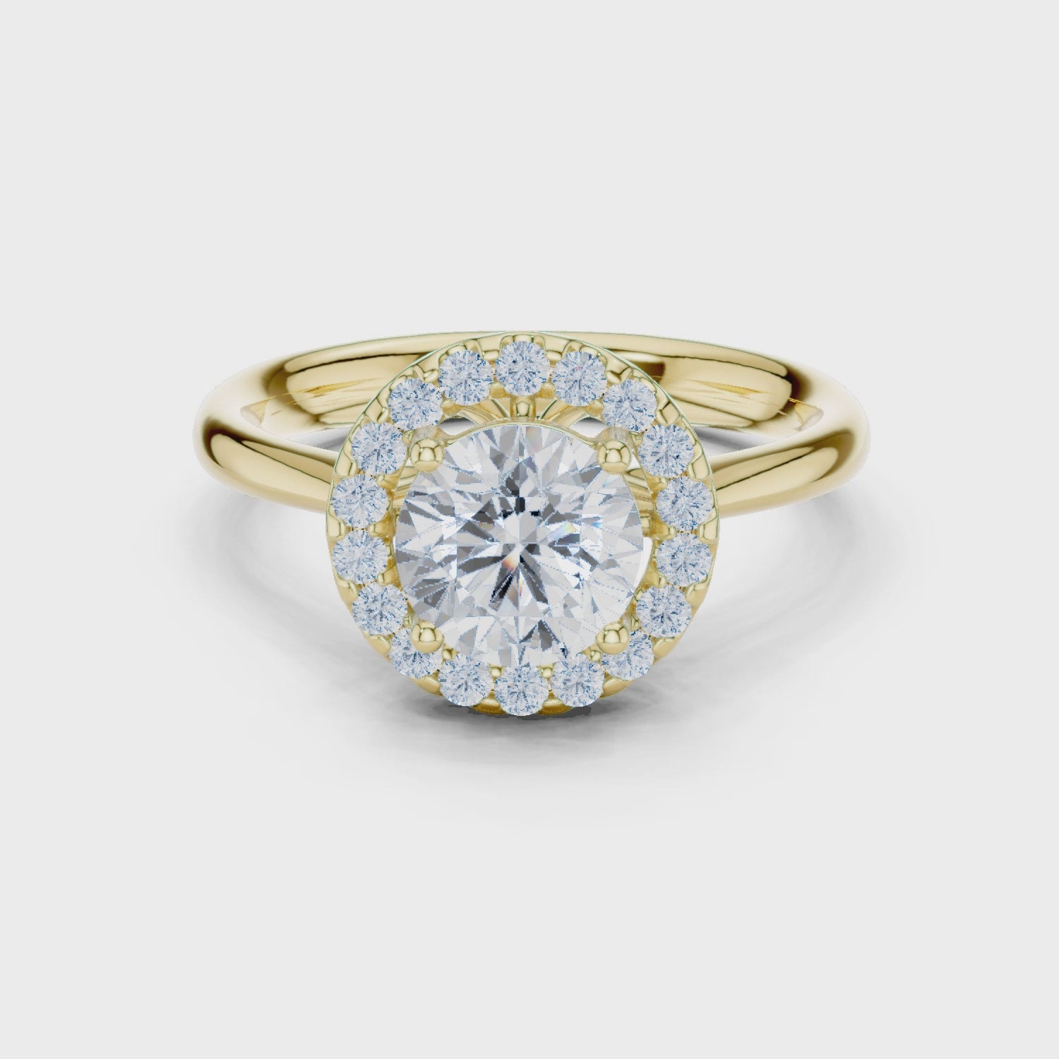 1.25 Carat Round Cut Lab-Grown Diamond Solitaire Ring in 14K / 18K Gold, VVS1 Clarity – SGL Certified